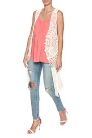  Natural Crochet Vest