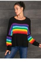  Rainbow Crew Sweater