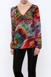  Watercolor Monet Blouse