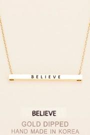  Inspirational Believe Necklace