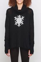  Snowflake Cowl Sweater