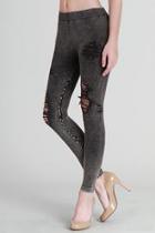  Vintage Destroyed Jeggings