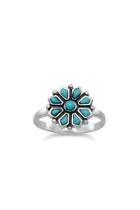  Turquoise Flower Ring