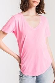 Neon V-neck Tee