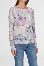  Marble Printed Crewneck