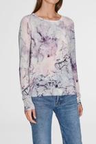  Marble Printed Crewneck