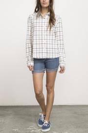  Subject Plaid Top