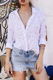  Navy Stars Button Down
