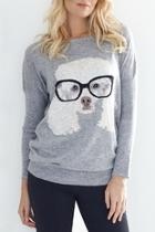  Dog/glasses Sweater