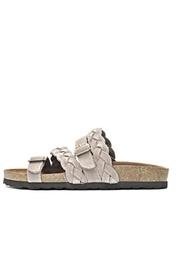  Crossband Footbed Sandal