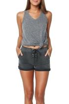  Lace Up Short Black