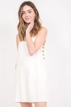  White Linen Jumper