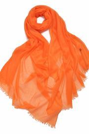 Orange Cashmere Scarf