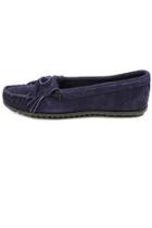  Women's Navy Moccasin