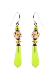  Frosted Spring Green Earrings