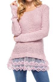  Sweater With Lace