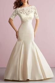  Taffeta Mermaid Gown