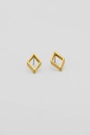  Rhombus Stud Earring