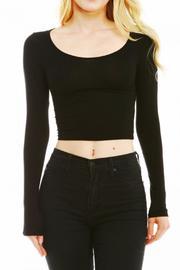  Black Crop Top