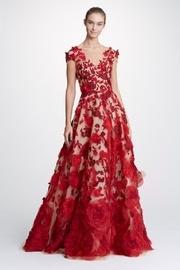  Nude Illusion Gown
