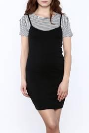  Striped Layer Dress