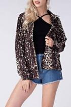  Leopard Coach's Jacket