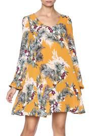  Marigold Floral Dress