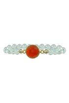  Quartz Orange Bracelet