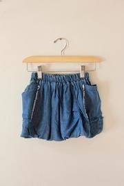  Denim Bubble Skirt