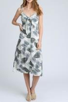  Leaf Midi Dress