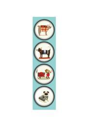  Dog Sweater Magnets