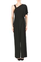 One Shoulder Layered Jumpsuit