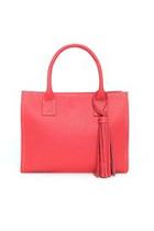  Coral Leather Handbag