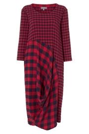  Long Check Dress