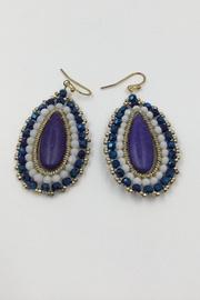  Stone Bead Earrings