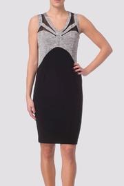  Black Gold Sleeveless Dress