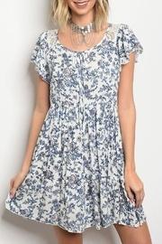 Crotchet Floral Dress