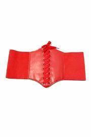  Red Corset Belt