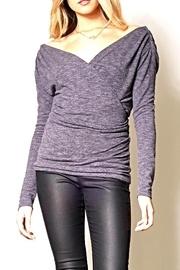  Grey Bodycon Top