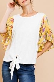  Contrast Sleeve Tee