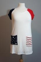  Red-white-blue Top