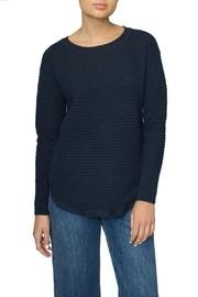  Navy Zip Sweater