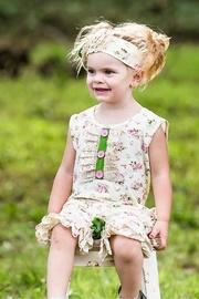  Cream Floral Romper