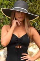  Black Beach Hat