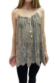  Olive Braid-strap Top