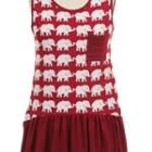  Sleevless Elephant Tunic Dress