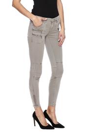 Zipper Skinny Jeans