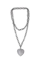  Heart Chain-link Necklace