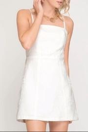  Sleeveless Tapestry Dress
