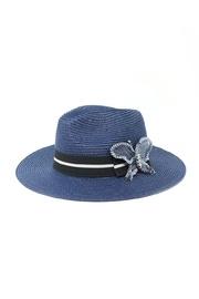  Butterfly Accent Panama-hat